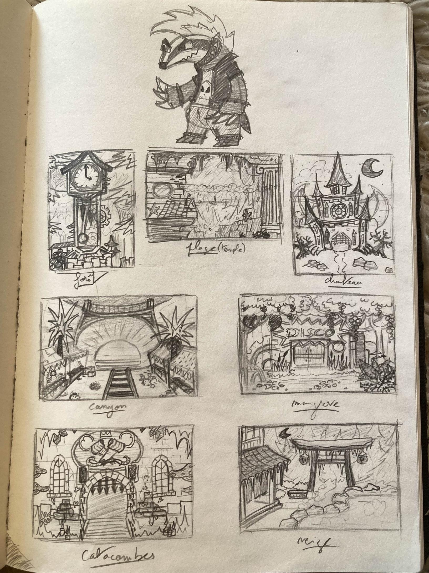 colored pencils drawing